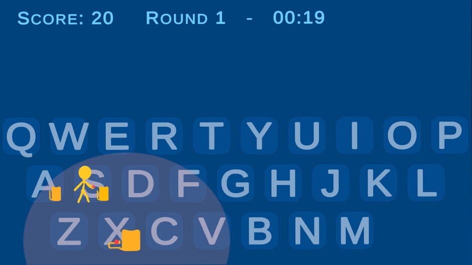 Typing Fireworks screenshot 3