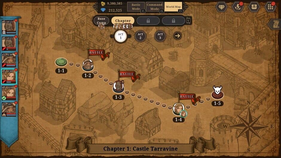 Panoptyca: Idle RPG Manager screenshot 1