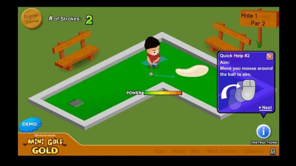 Mini Golf Gold screenshot 2