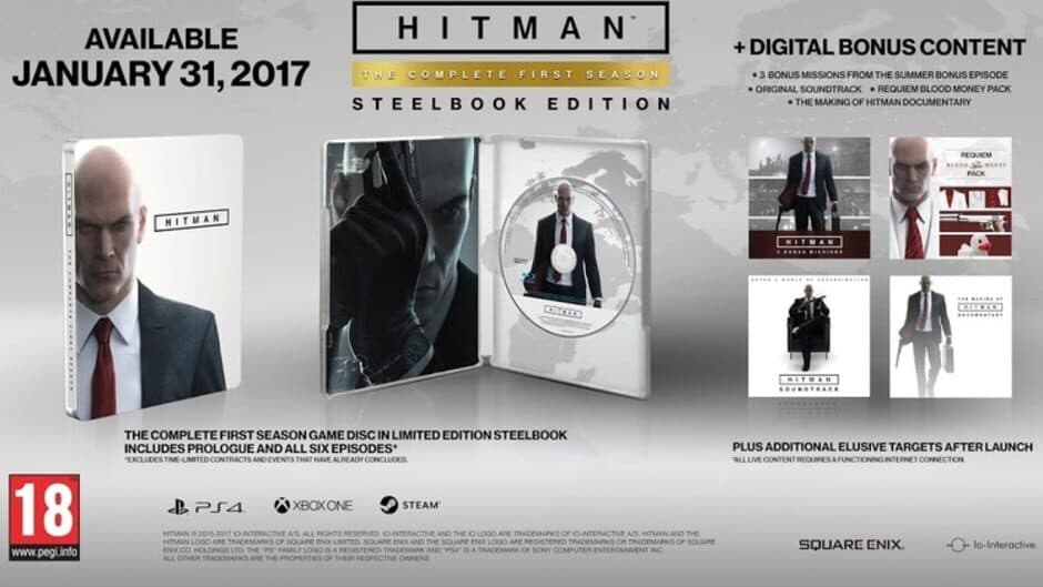 Hitman: The Complete First Season - Steelbook Edition screenshot 1