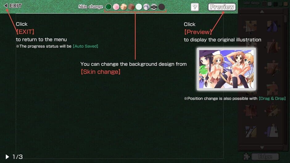 Moe Jigsaw screenshot 3