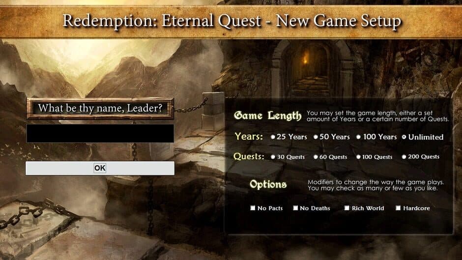 Redemption: Eternal Quest screenshot 1