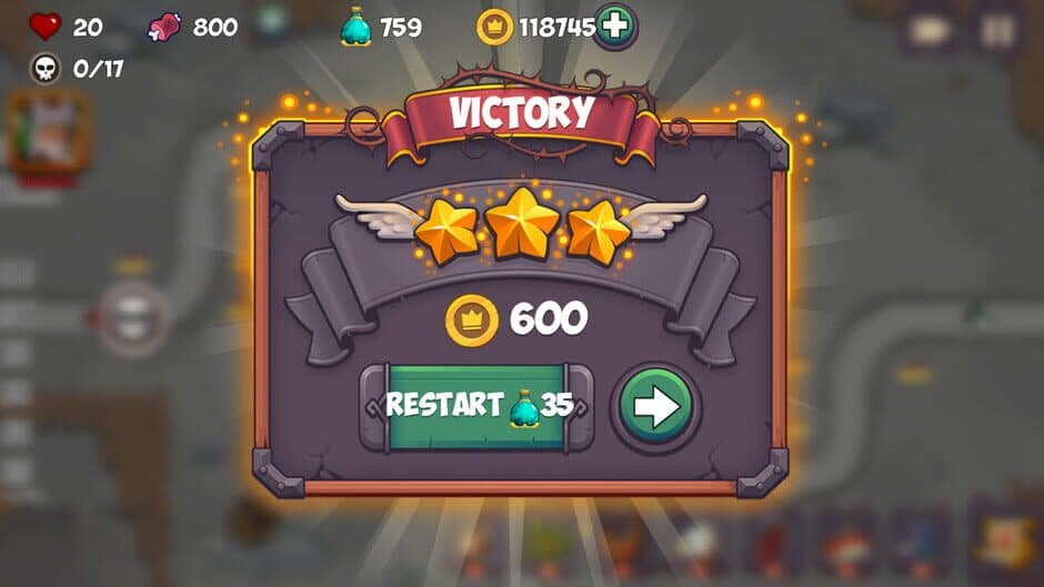 Tower Defense - Fantasy Tower Game screenshot 2