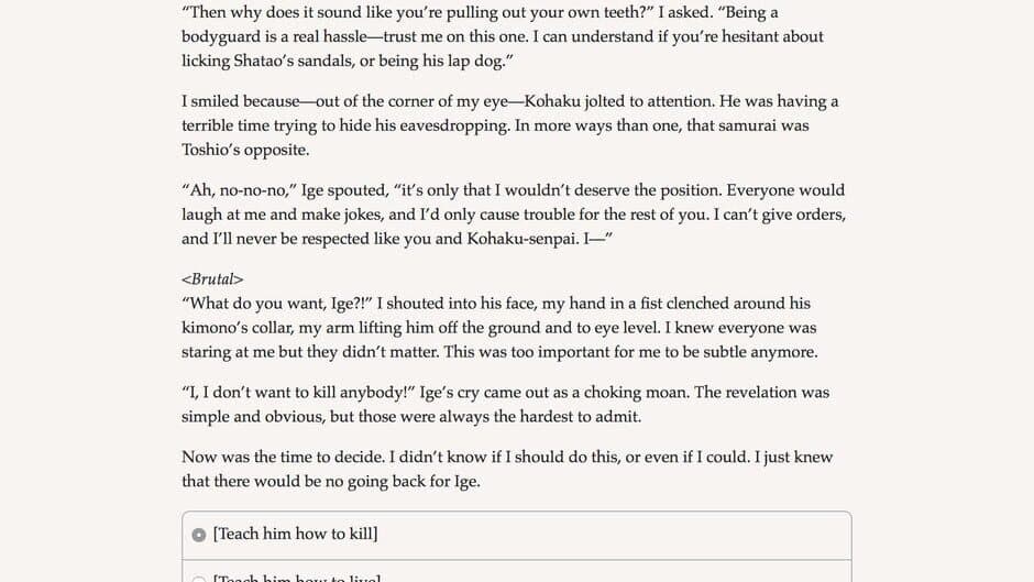 Samurai of Hyuga Book 3 screenshot 5