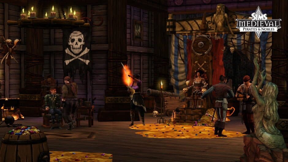The Sims Medieval: Pirates and Nobles screenshot 1