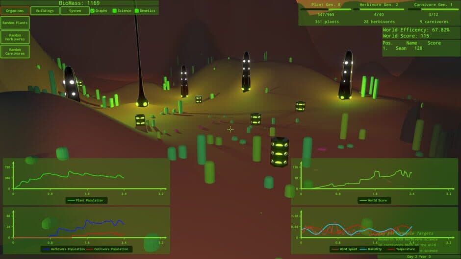 Intelligent Design: An Evolutionary Sandbox screenshot 2
