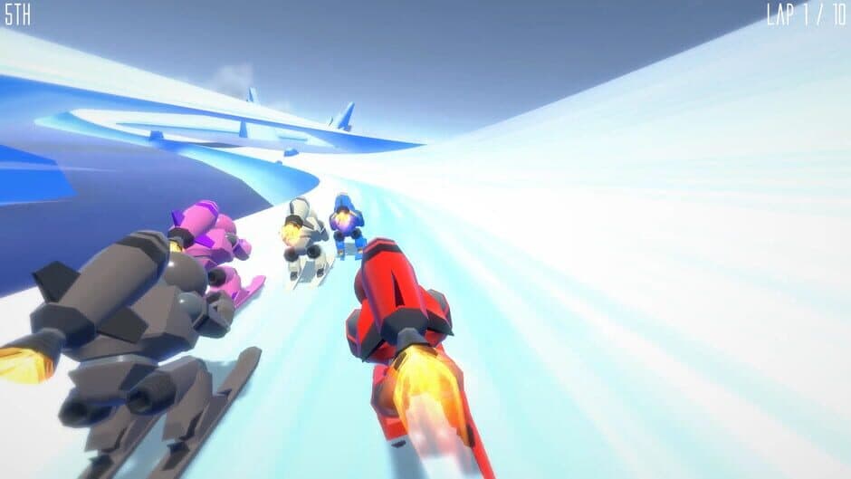 Rocket Ski Racing screenshot 2
