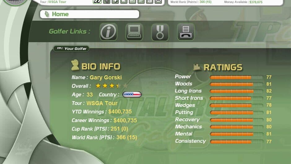 Total Pro Golf 3 screenshot 2