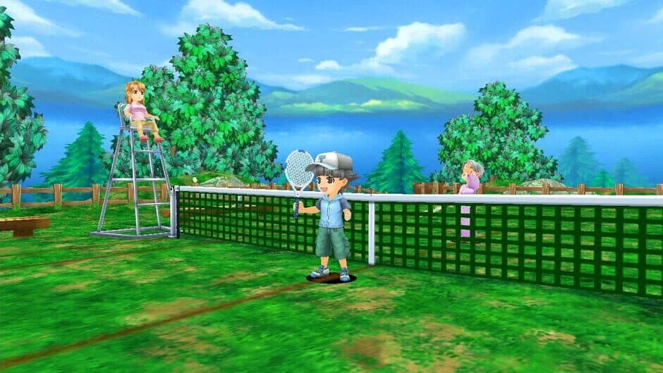 Family Tennis SP screenshot 1