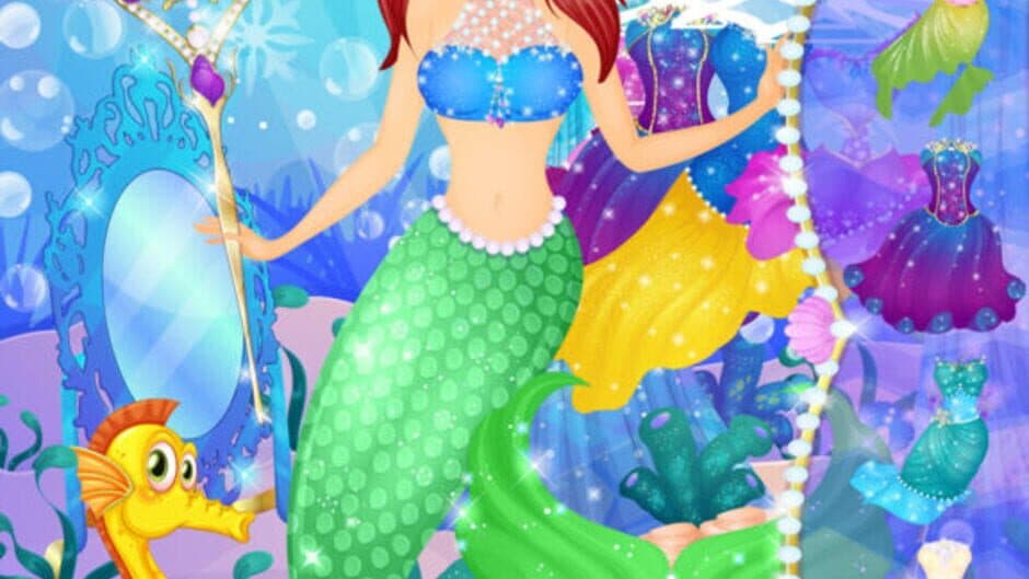 Ice Princess Mermaid Salon: Girls Makeover Games screenshot 2