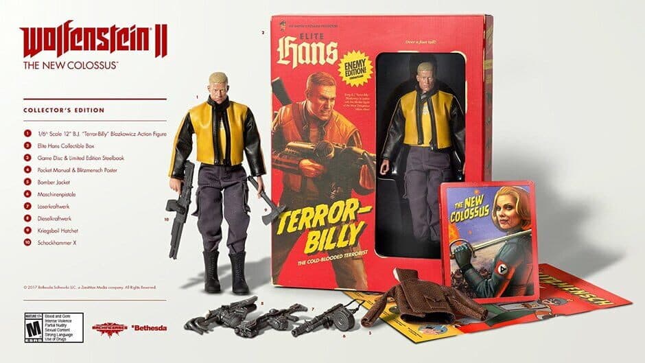 Wolfenstein II: The New Colossus Collector's Edition screenshot 1