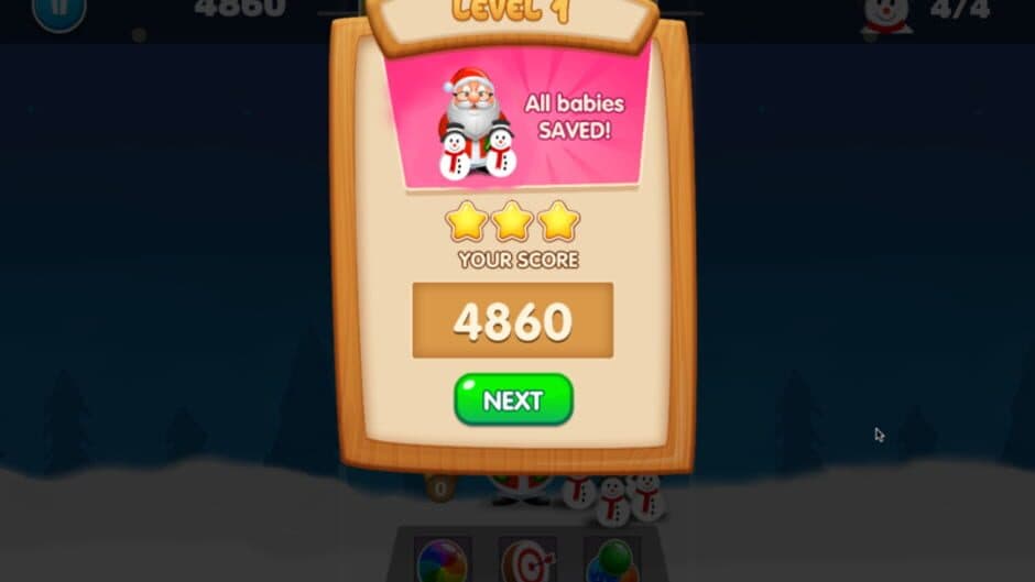 Christmas Bubble Shooter screenshot 4