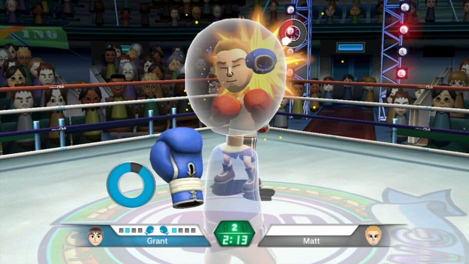 Wii Sports Club: Baseball + Boxing screenshot 2
