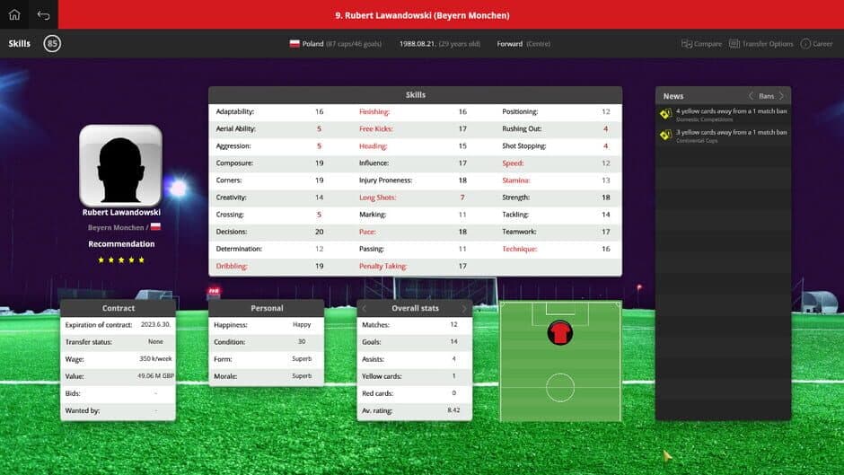 Global Soccer Manager 2018 screenshot 1
