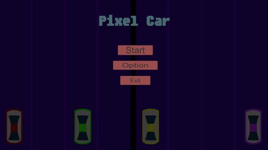 Pixel Car screenshot 1