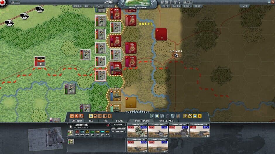 Decisive Campaigns: Barbarossa screenshot 2