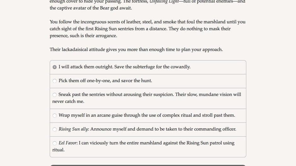 Avatar of the Wolf screenshot 4