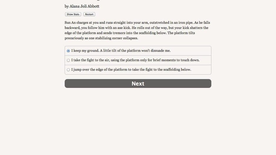 Choice of Kung Fu screenshot 5