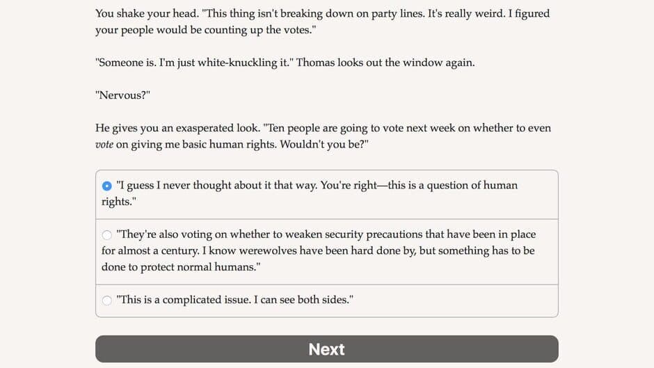 Congresswolf screenshot 5