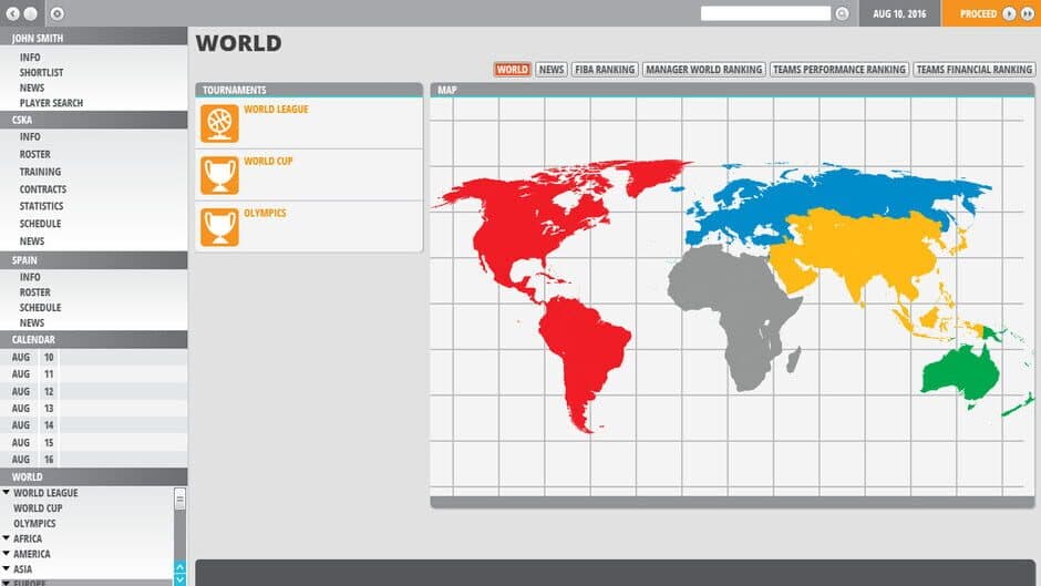 World Basketball Manager 2 screenshot 3