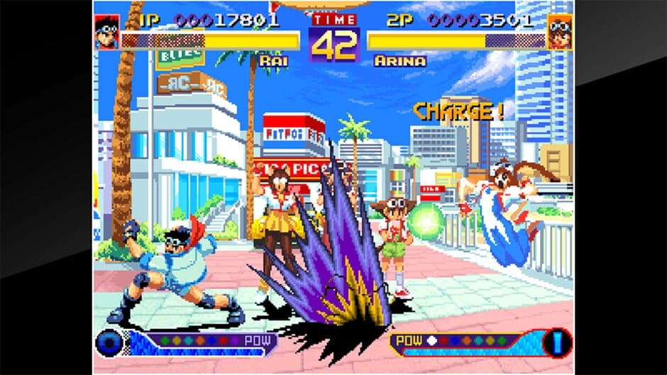 ACA Neo Geo: Waku Waku 7 screenshot 1