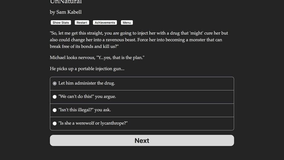 Unnatural screenshot 3