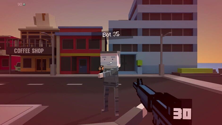 Block Robot Mini Survival Game screenshot 5
