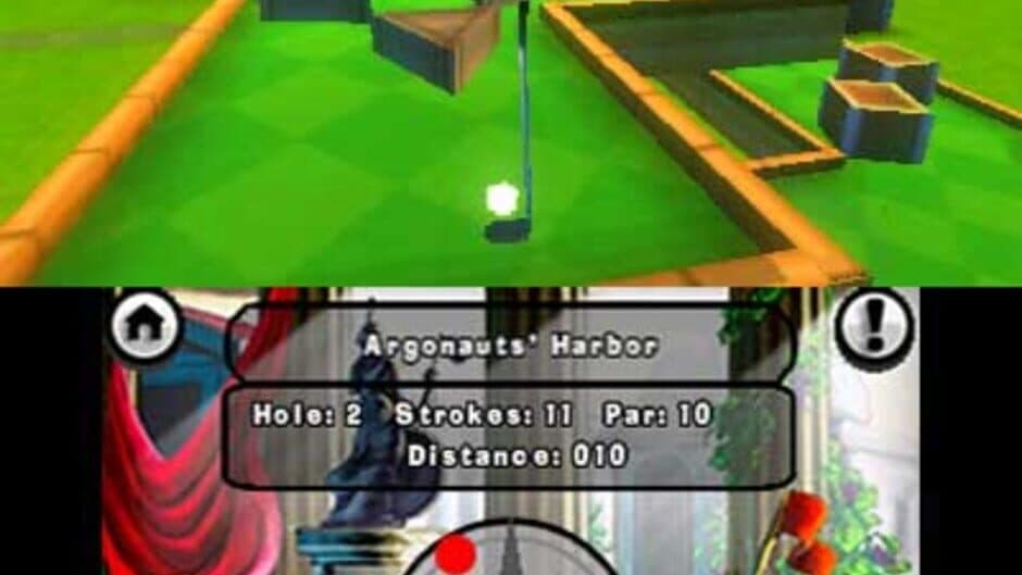Mini Golf Resort DS screenshot 2