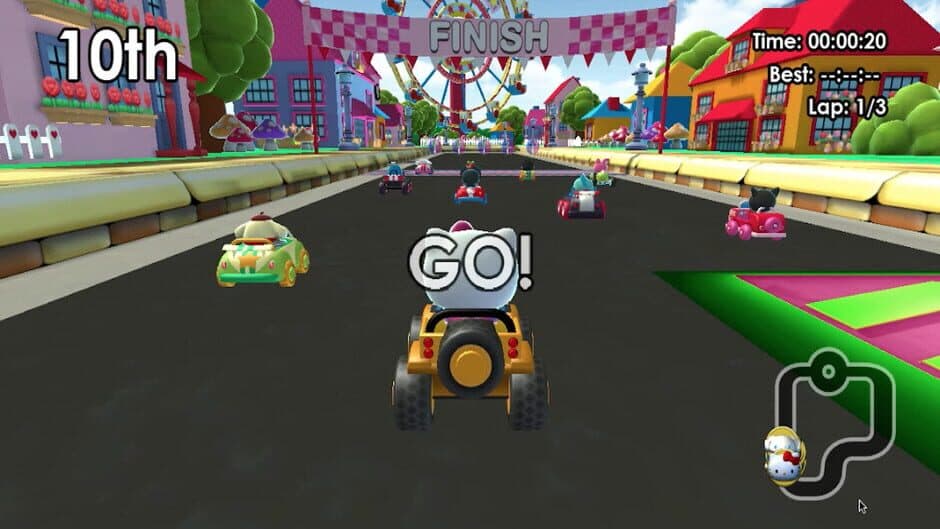 Hello Kitty and Sanrio Friends Racing screenshot 3