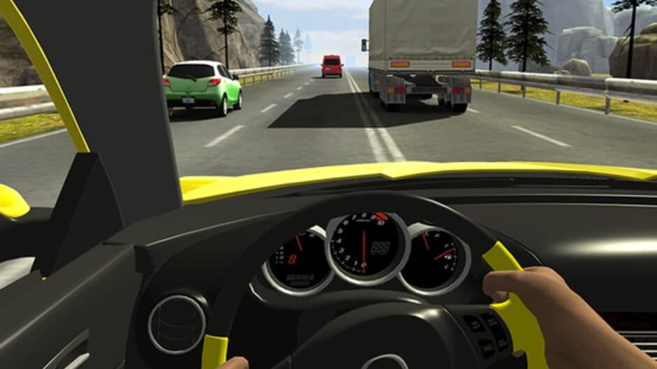 Racing in Car screenshot 5