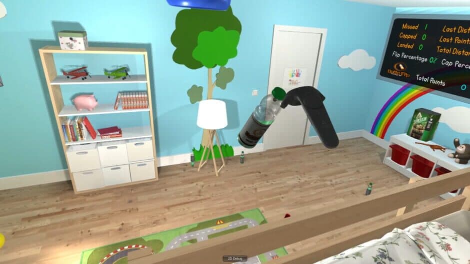Bottle Flip Challenge VR screenshot 1