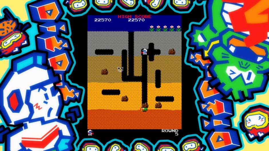 Arcade Game Series: Dig Dug screenshot 2