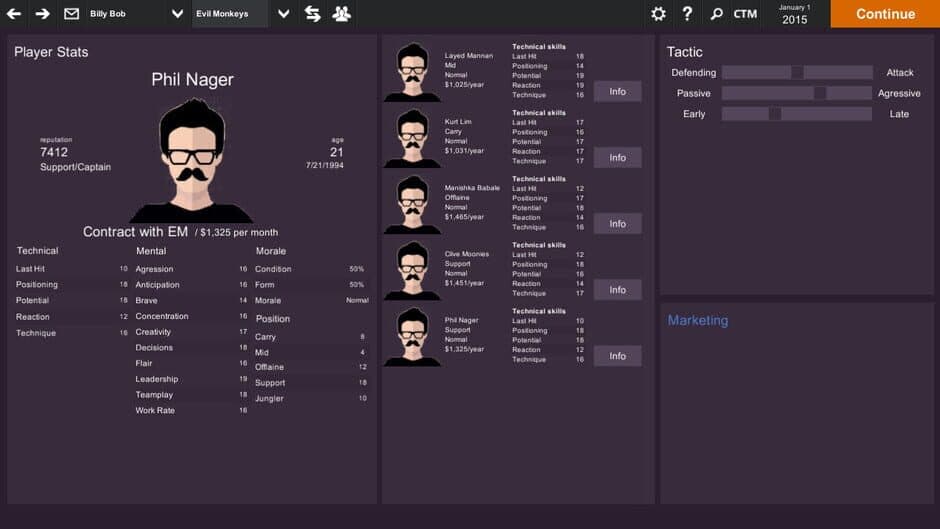 Cyber Team Manager screenshot 3