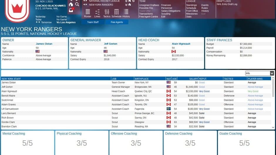 Franchise Hockey Manager 2 screenshot 4