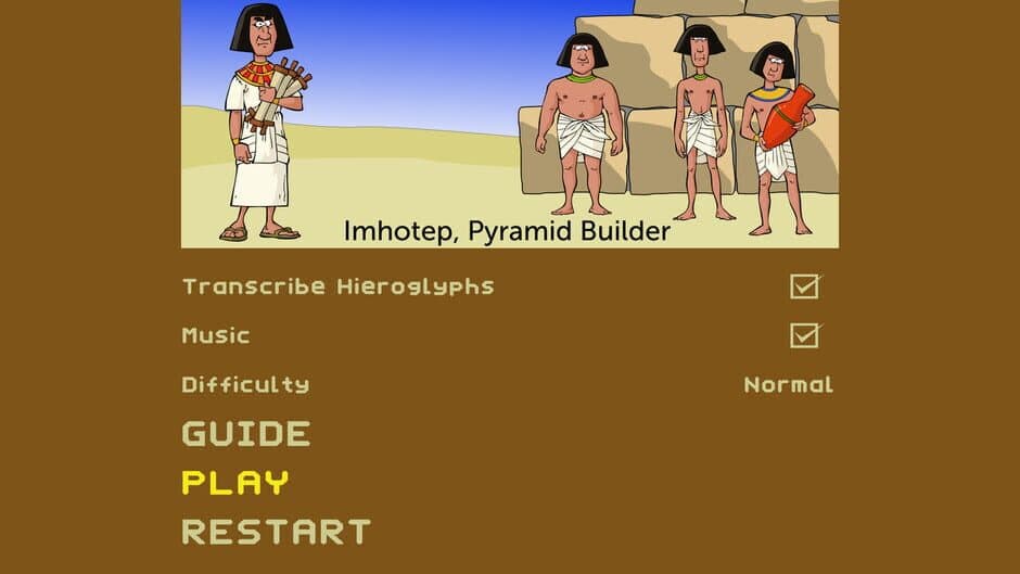 Imhotep, Pyramid Builder screenshot 2