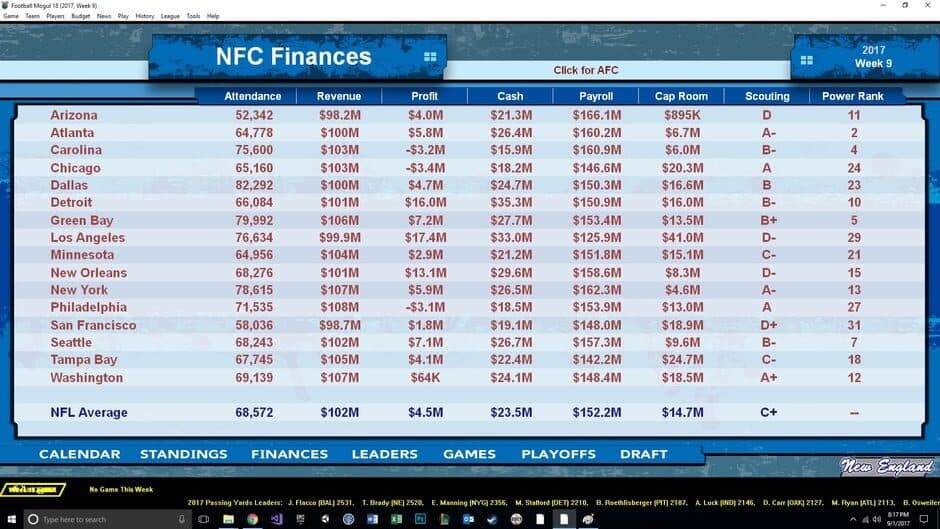 Football Mogul 18 screenshot 3