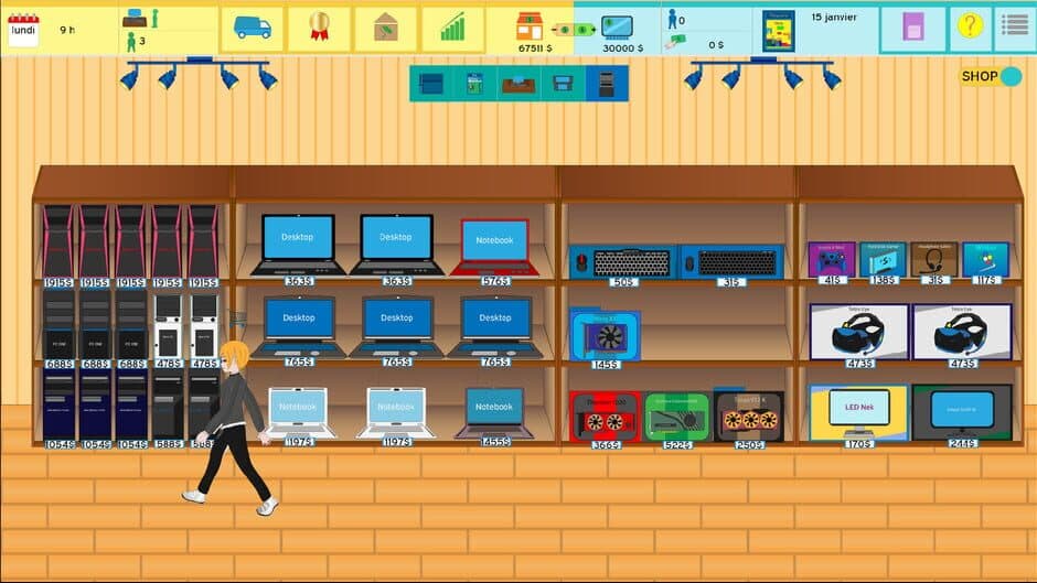 Shop Manager : Video Game Tycoon screenshot 6