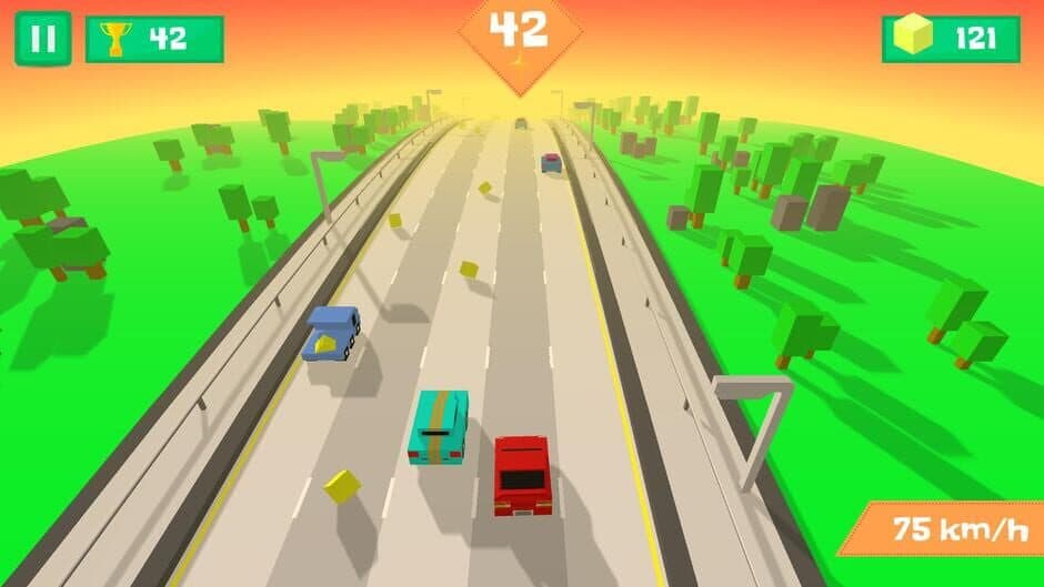 Pixel Traffic: Highway Racing screenshot 6