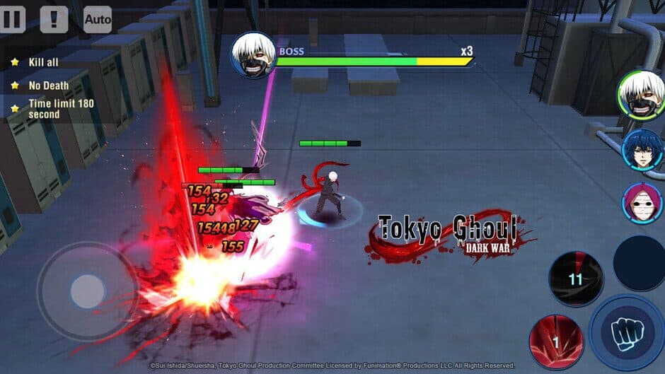 Tokyo Ghoul: Dark War screenshot 3