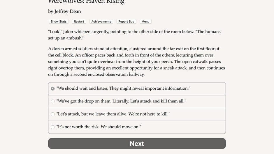 Werewolves: Haven Rising screenshot 1