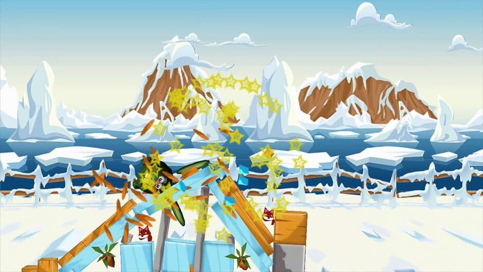 Angry Bunnies: Colossal Carrot Crusade screenshot 1