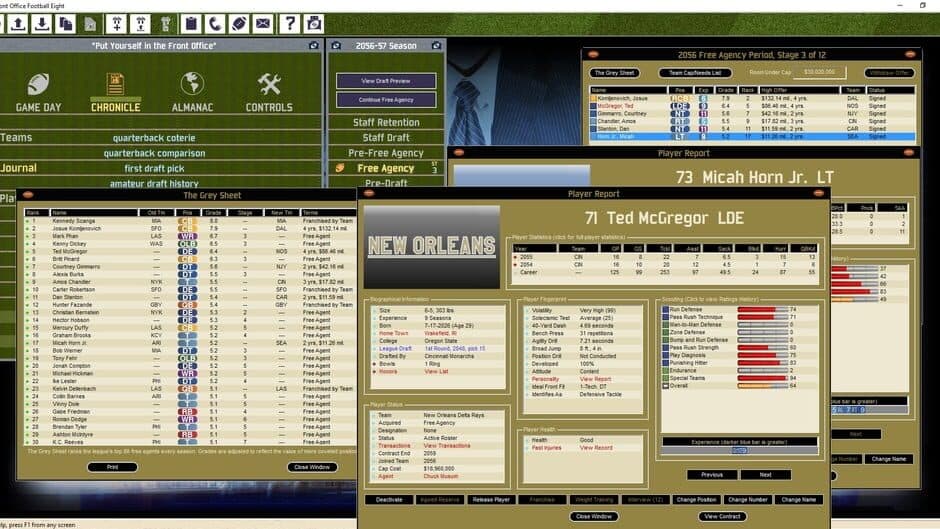 Front Office Football Eight screenshot 4