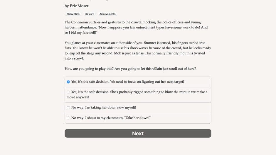 Community College Hero: Trial by Fire screenshot 1