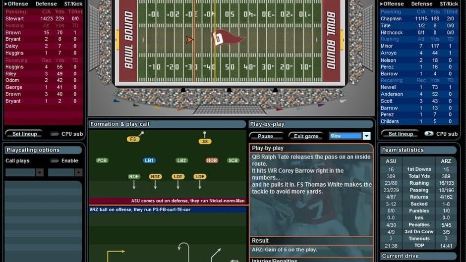 Bowl Bound College Football screenshot 5