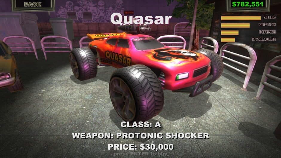 Lethal Brutal Racing screenshot 1