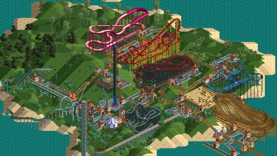 RollerCoaster Tycoon: Deluxe screenshot 2