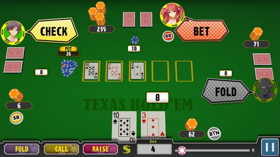Poker Pretty Girls Battle: Texas Hold'em screenshot 5