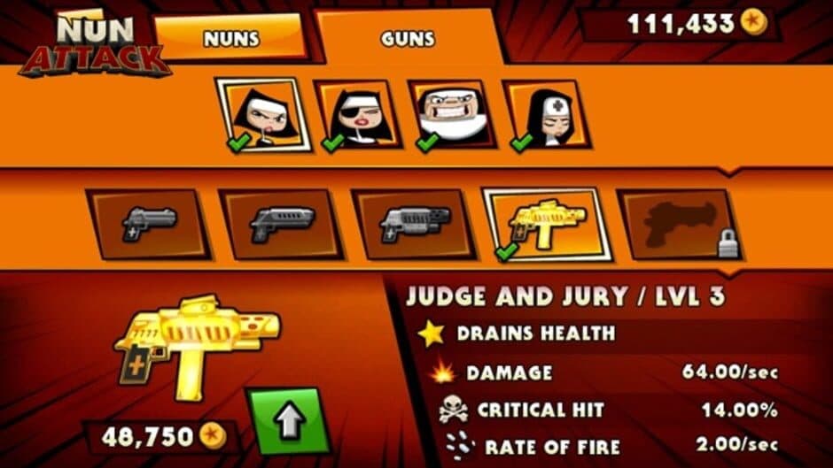 Nun Attack screenshot 1