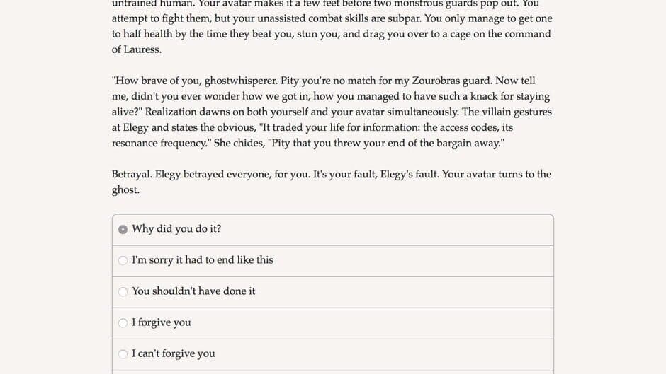 Creatures Such as We screenshot 1