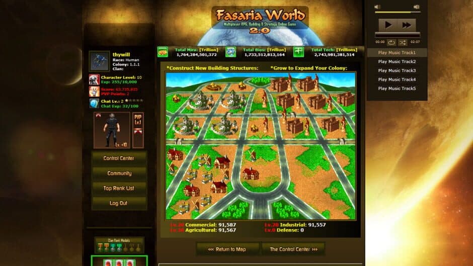 Fasaria World Online screenshot 2